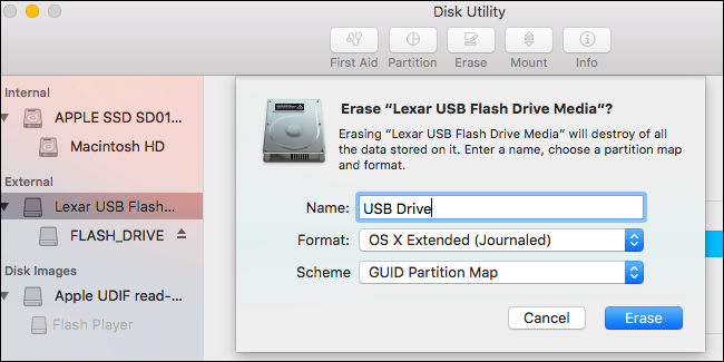 What format is best for mac and linux usb drive